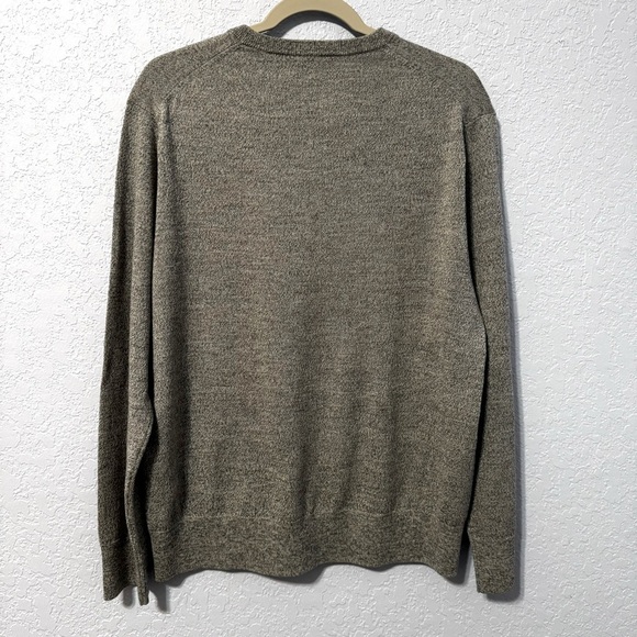 Bonobos Gray Slim Fit Merino Wool Men’s Plus Size V-neck Pullover Sweater - Picture 5 of 5